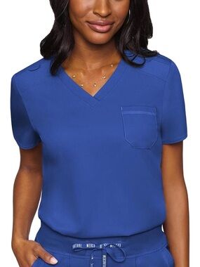 Women’s Royal Blue Scrub Top